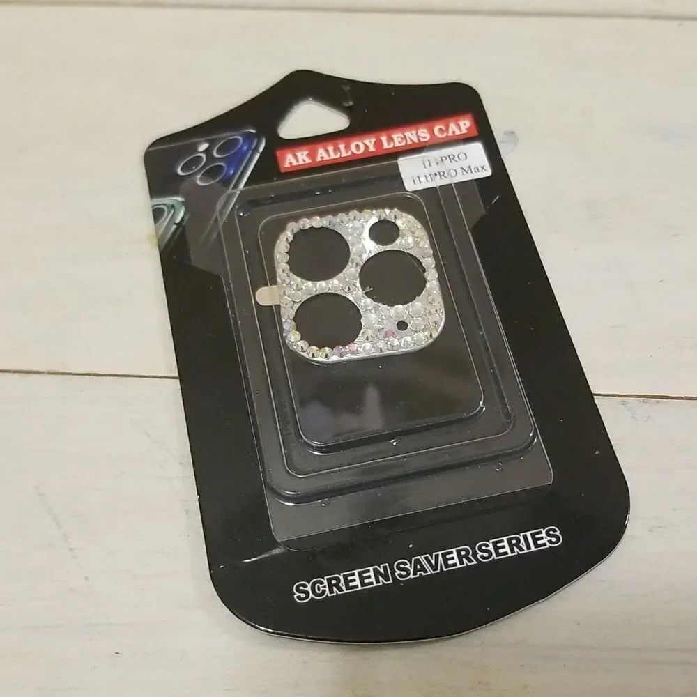 Silver "BLING" Alloy Lens Cap for iPhone 11 Pro/11 Pro Max BRAND NEW